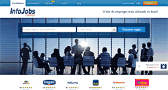 Desktop Screenshot of infojobs.com.br